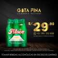 Promoción 6 botellitas de Pilsen 305ml